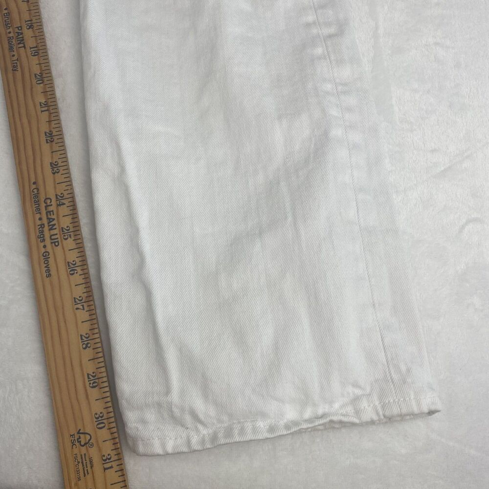 Polo Ralph Lauren Jeans 38x32 Mens White Straight Leg Pockets Casual - Picture 4 of 16